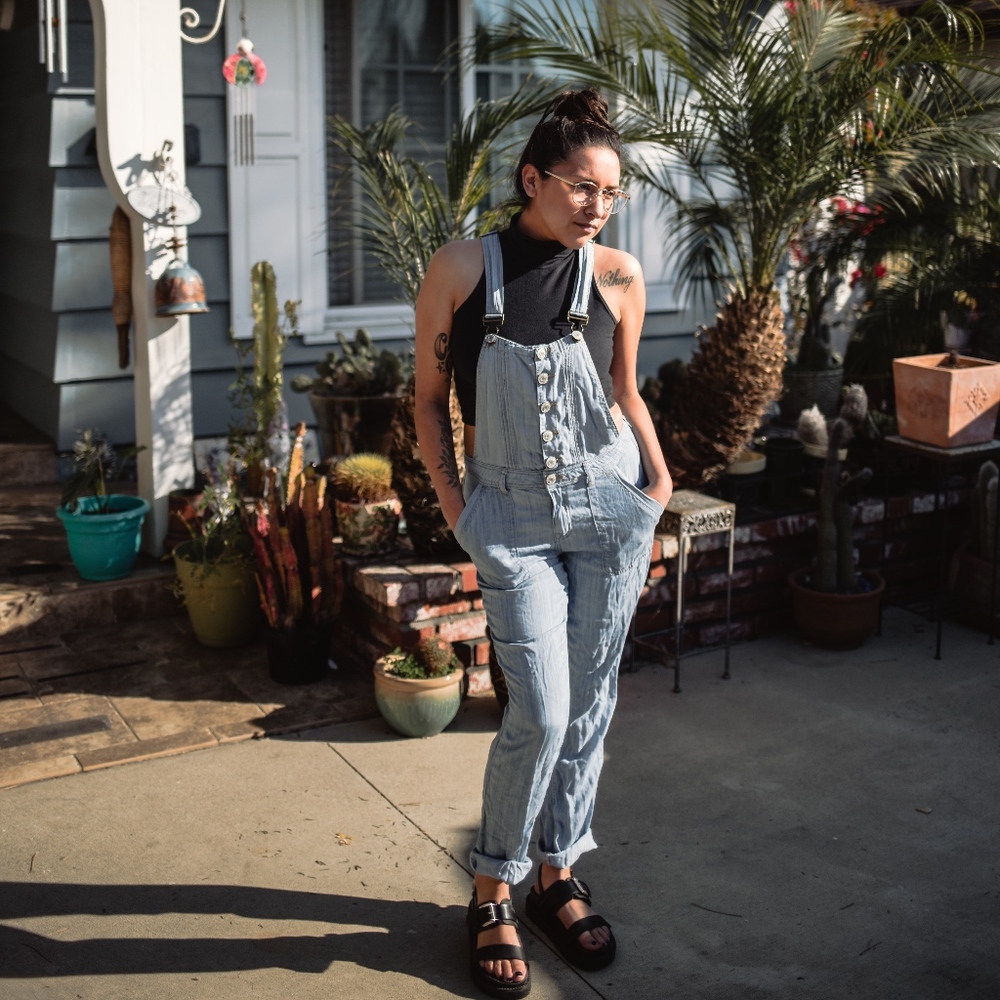 Linen Jean Overalls